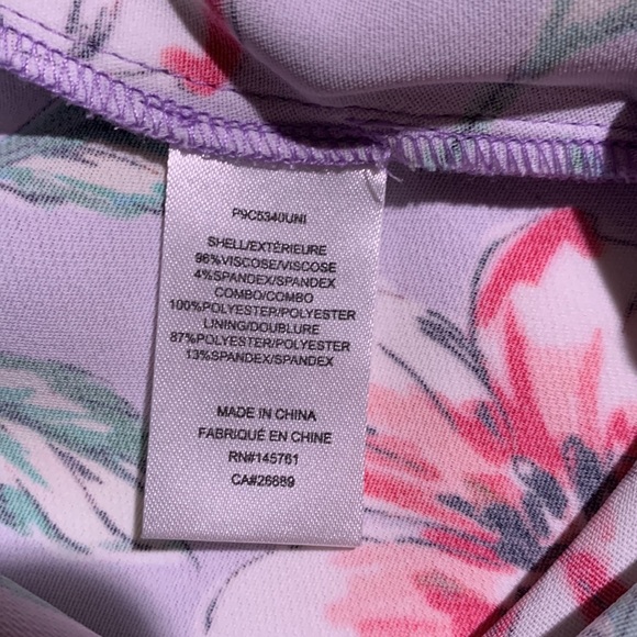 Parker Ana floral romper size 10 - Picture 10 of 13